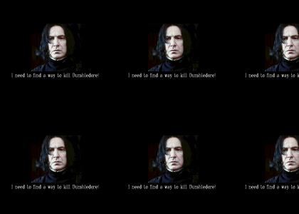 Macgyver helps Snape kill Dumbledore