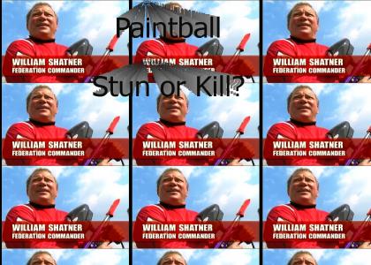 Paintball Comander Shatner