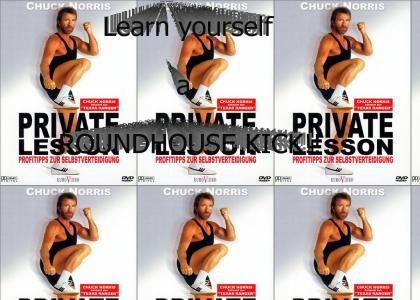 Learn yourself a roundhouse kick