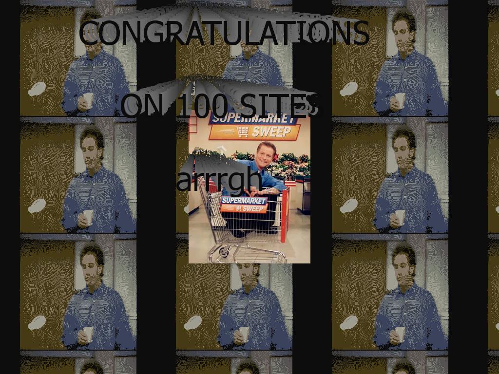 congratson100sitesarrrgh