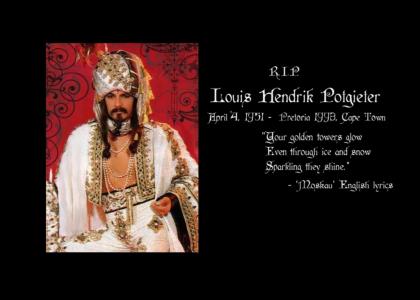 RIP Louis Hendrik Potgieter (Dschinghis Khan)