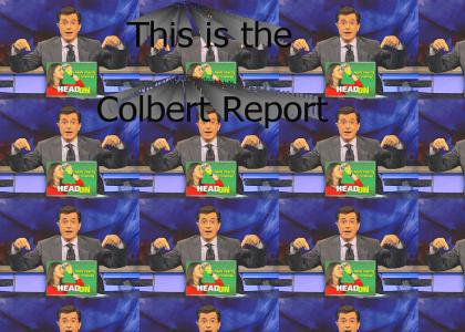 The Colbert Report: Apply Directly to the Forehead