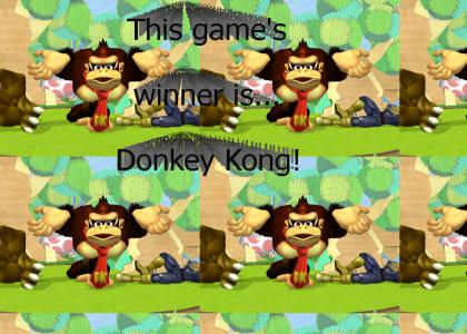 This game's winner is - Donkey Kong!
