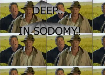 Hasselhoff is Deep in Sodomy!