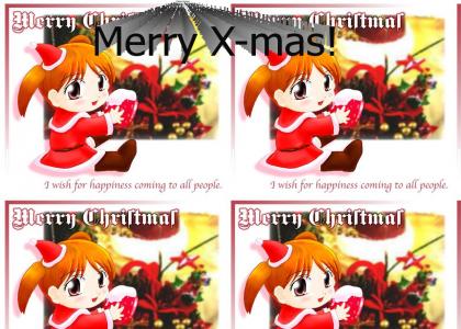 Azumanga: Merry Christmas from Chiyo!