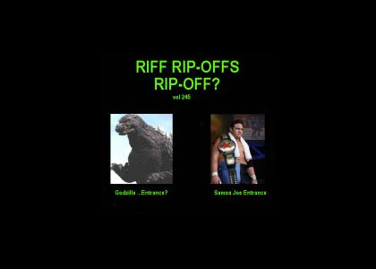 Riff Rip-Offs Rip-Off Vol 245 (Joe v. Godzilla)