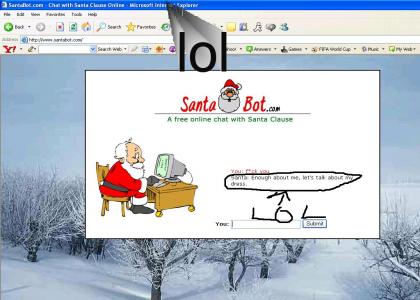 santabot is on drugs
