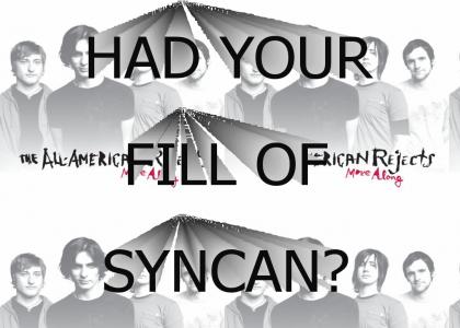 Syncan: The All-American Rejects Love Their Daily Fill of...you?