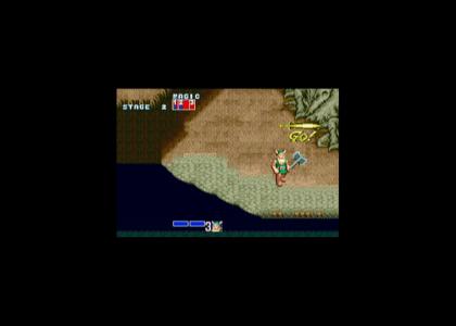 Epic Golden Axe Maneuver