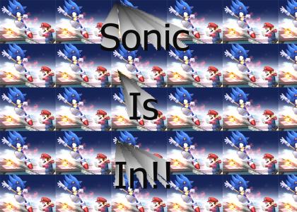 Sonic Confirmed for Super Smash Bros!