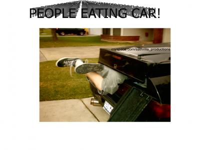 People Eating Cars