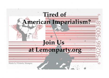 RISE AGAINST AMERICAN IMPERIALISM