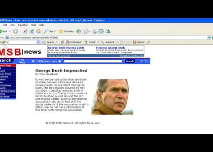 George Bush Impeached?