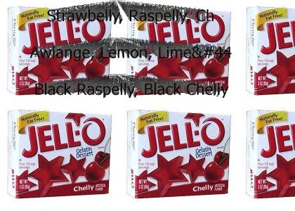 Ten Chinese Flavors of Jell-o