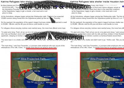 God hates residents of New Orleans