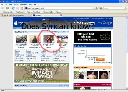 Myspace Homepage Epic Steal Maneuver?