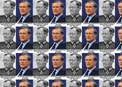 SECRET NAZI RUMSFELD!