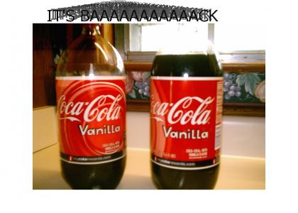 VANILLA COKE IS BACK!