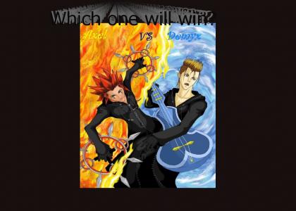 Fire vs Water Kingdom Hearts style