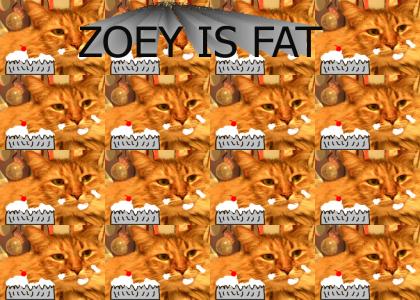 Zoey is fat