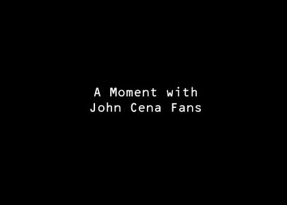 A Moment with John Cena fans