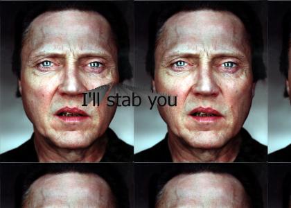 i'll stab u in the...