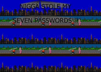 Nigga Stole My Seven Passwords!