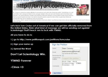 Scientology Petition