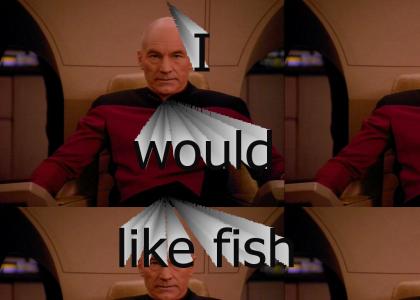 Captain Jean-Luc Picard Hails A Restraunt