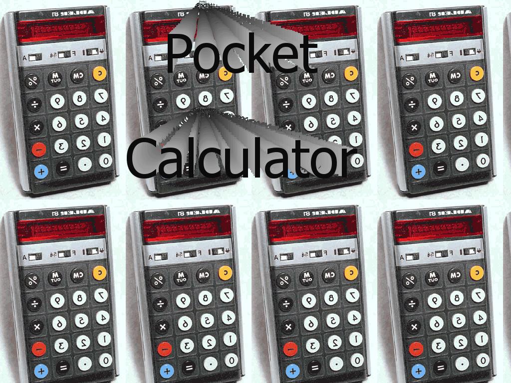 pocketcalculator