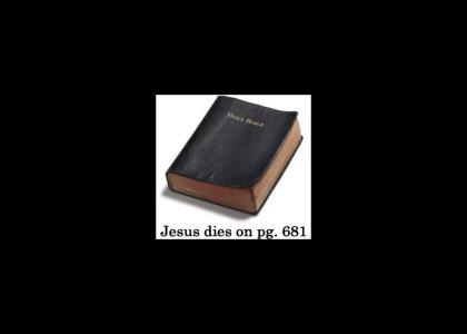 Warning: Bible Spoiler