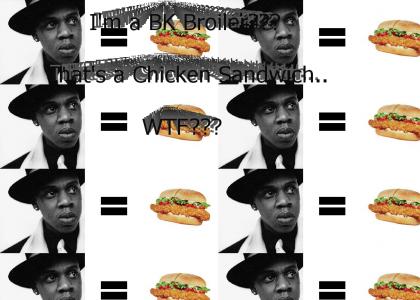 Jay-Z is a Chicken Sandwich?