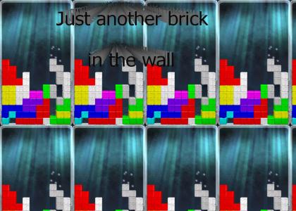 Another tetris block in the wall
