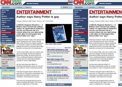 CNN reports: Harry Potter Gay