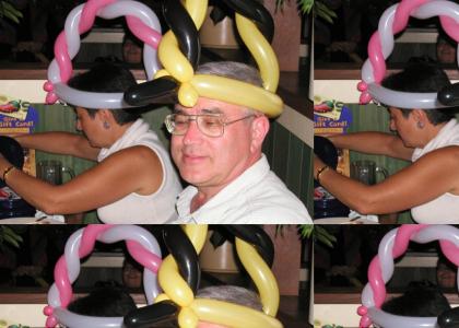 balloon hat guy