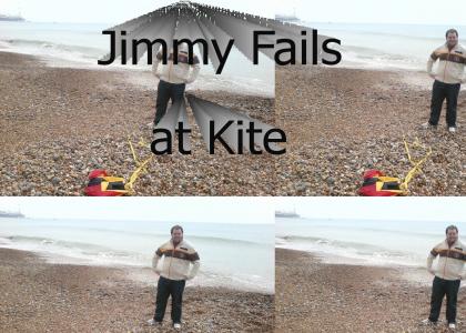 Jimmy fails at Kite