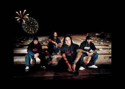P.O.D. celebrates the 4th of July