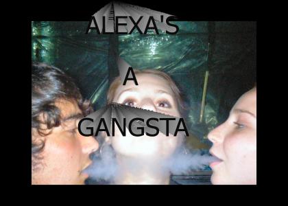 ALEXA'S A GANGSTA