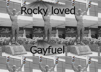 Gayfuel statue