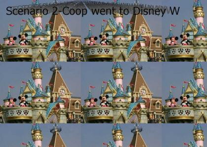 Coop went to Disney World