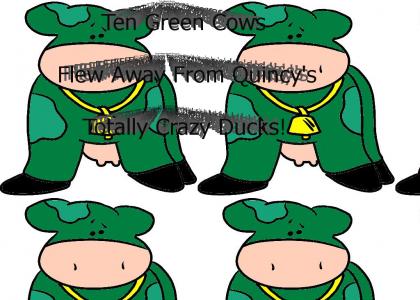 Ten Green Cows