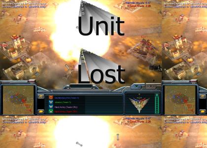 unit lost