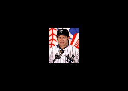 Johnny Damon as a Yankee