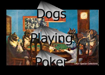 Dogs Playing Poker