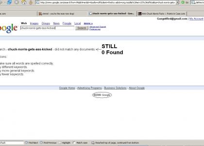 Google knows Chuck Norris is not a pussy! *UPDATED*