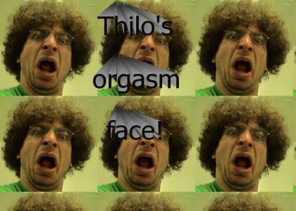 Thilo's orgasm face!