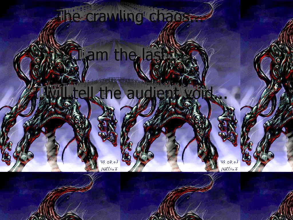 Crawlingchaos