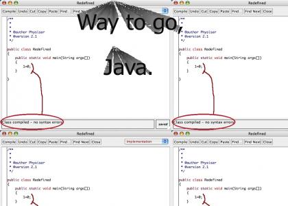OMG, Java ends the universe!