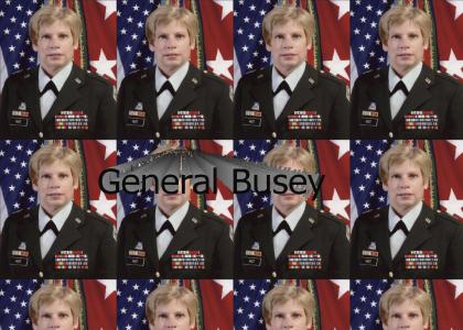 Gary Busey the cross dressing Army General