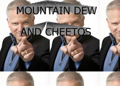 MOUNTAIN DEW AND CHEETOS!
